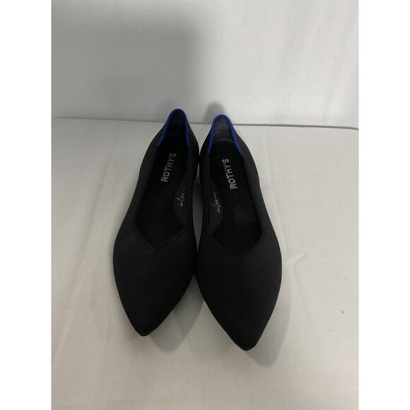 Rothy's 'The Point' Black II Size 7.5 - Picture 2 of 5